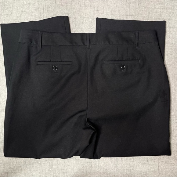 Talbots Black Stretch Crop Ankle Pant Dress Pants 16 - Picture 6 of 9